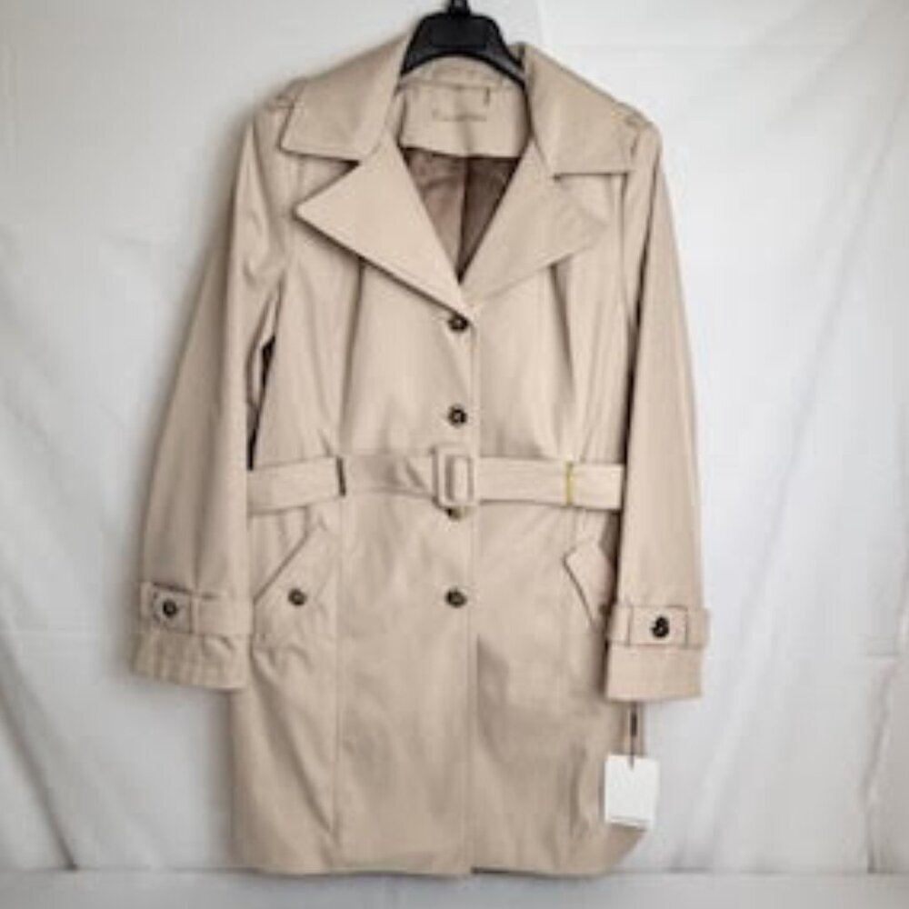 🆕Calvin Klein Women’s Hooded Belted XL. Water Resistant . NWT!🔥 - Picture 2 of 12